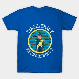 Virgil Tracy Thunderbirds 2 Original TV Series T-Shirt